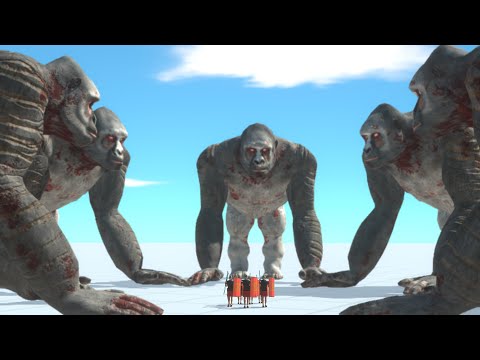 5x GORO THE GIANT vs 5x EVERY UNIT - Animal Revolt Battle Simulator