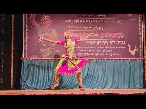 Likitha S Natyakala Sangama State level competition