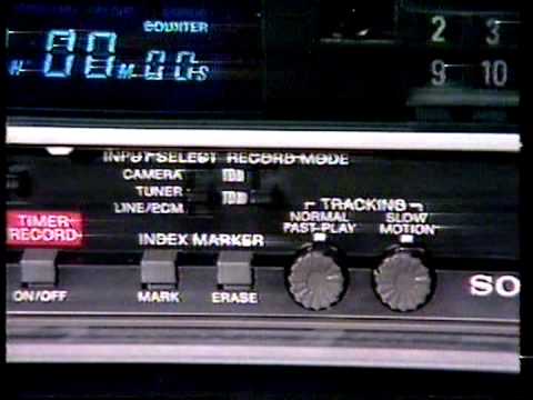 Sony Betamax SL-2500 Demo tape (1981)