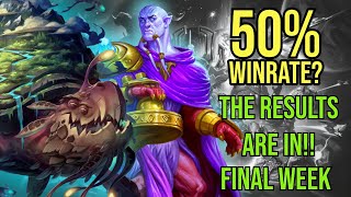 Starship Druid FINAL RESULTS! | 61% Winrate Over 72 Games (Hearthstone Off-Meta Challenge)
