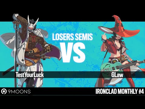 ROBBERY AT THE END! TestYourLuck (Nago) vs GLaw (I-No) | 9Moons IronClad Monthly #4 | Losers Semis