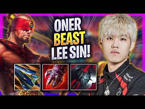 ONER IS A BEAST WITH LEE SIN! - T1 Oner Plays Lee Sin JUNGLE vs Hecarim! | Season 2024
