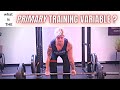 What Is The Most Important Training Variable