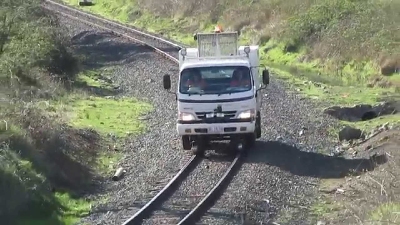 Tasrail HI rail track Vermont road