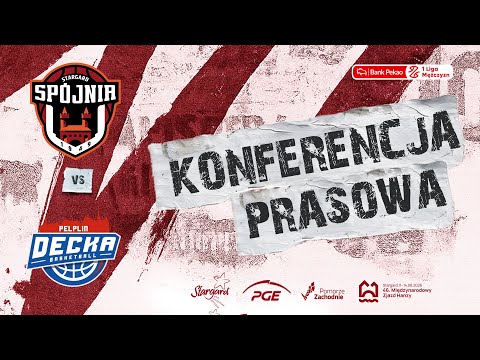 Konferencja prasowa | PGE Spójnia Stargard - Decka Pelplin