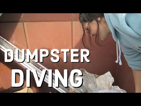 LOOK WHAT WE FOUND DUMPSTER DIVING TODAY !!