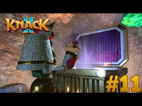 Knack 2 Gameplay Very Hard (PS4) Part 11 - The Mines