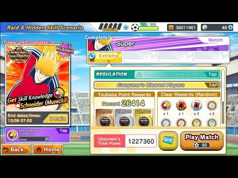 TIPS HA ~ SNEIDER MUNICH - CAPTAIN TSUBASA DREAM TEAM INDONESIA