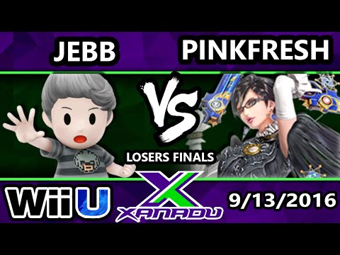 S@X 167 - Jebb (Lucas) Vs. VGBC | Pinkfresh (Bayonetta) SSB4 Losers Finals- Smash Wii U - Smash 4