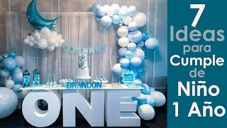 7 ideas para cumpleaños niño 1 año