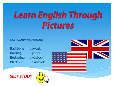 ENGLISH IN PICTURES - NEW METHOD TO REMEMBER, АНГЛИЙСКИЕ СЛОВА В КАРТИНКАХ.