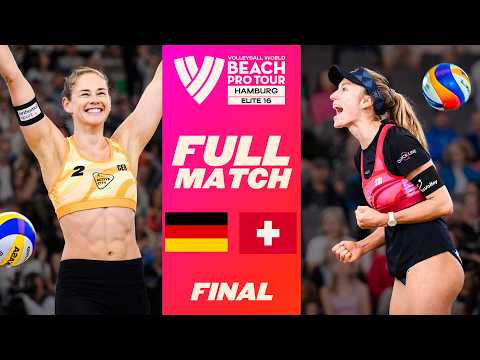 Gold Match 🥇 - Müller/Tillman 🇩🇪 vs. Hüberli/Brunner 🇨🇭 | Hamburg 2024 - Full Match | Beach Pro Tour