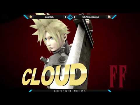 Gambit: June Losers Top 12 - LouRich (Sonic/Cloud) vs SAK|Spearwing (Corrin/Robin)