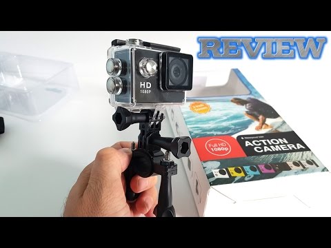 Nvgfelis Action Camera Wide Angle 1080P Sports Camera 16GB Memory Card Action Cam 131ft Underwater Waterproof with 2 X Batteries with Accessories Kit Suitable for Helmet, Bicycle, etc. video review thumbnail