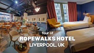 Ropewalks Hotel: Is This The Best Budget Hotel in Liverpool? (Gin or Juice Bar +