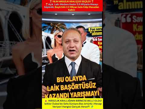 💎 İKİ YÜZLÜLÜĞÜN DANİSKASI: FATMA BETÜL GÜNDEMDEN DÜŞMÜYOR AMA ASIL HIRSIZLAR KİM? ⭐  

💎 Laiklerin ve modernlerin maskesi bu masada tamamen düşüyor! ✨  

⭐ Her gün Fatma Betül olayı dillerinde, bir an olsun durmuyorlar; çünkü dindarlara saldırmak en büyük eğlenceleri! 🎯  

🚀 Laiklik dedikleri şey özgürlük değil; ZÜLM ETME, DİNİ ALAY ETME VE DİNİ HOR GÖRME DİNİ oldu! 💎  

⭐ Şimdi gerçekleri söyleme, kıyaslama ve bu iki yüzlülüğü onların suratına çarpma zamanı! ✨  

✨ Aynı soruşturmada iki kadın, iki farklı dünya: Hangisi daha hırsız, rakamlar ortada! 📢  

💎 Her gün Fatma Betül olayı sakız gibi çiğneme derdindeler; çünkü ellerine fırsat geçince İslam'a ve dindarlara saldırmaktan asla vazgeçmiyorlar! ✨  

🎯 Laiklik maskesi takıp dini hor gören, dinle alay eden bu zihniyetin asıl derdinin adalet değil, İslam düşmanlığı olduğu artık apaçık ortada! 📢  

⭐ Hadi gelin, aynı soruşturmada adı geçen iki kadını kıyaslayalım ve maskenizi indirelim! 🎯  

🔥 Biri başörtülü Fatma Betül, diğeri ise modern, laik, açık kesimden Mustafa Sandal’ın eşi! 🔥  

⭐ Fatma Betül hakkında konuşup duruyorlar ama rakamlar ortada: Mustafa Sandal’ın eşi 11. ⭐ 5 milyar vururken, Fatma Betül 2. ✨ 2 rakamında kalıyor ve üstelik parasını hemen iade ediyor! 🚀 Modern ve laik olan ise Dubai'lerde gününü gün ediyor! ⭐  

⭐ RAKAMLARLA İKİ YÜZLÜLÜK KIYASLAMASI: AÇIK MI DAHA HIRSIZ, BAŞÖRTÜLÜ MÜ? 🔥  

📢 Şimdi soruyoruz o vicdansızlara: Açık, modern, laik kesim mi daha çok hırsızlık yapıyor, yoksa başörtülüler mi? 📢  

📢 Kendi hırsızlıklarını ve milyarlık vurgunlarını örtmek için başörtüsüne saldıran bu zihniyetin gerçek yüzü işte bu rakamlardır! 💎  

📢 Laik çaldığında "laik" denmiyor, hırsızın dini-imanı aranmıyor ama söz konusu başörtülü olunca dünyayı ayağa kaldırıp İslam'a saldırıyorsunuz! 🔥  

✨ Artık gerçekleri her kesimin suratına tek tek çarpma zamanıdır; kim hırsızlık yapıyorsa hesabı versin ama kimse başörtüsüne ve dini değerlerimize dil uzatmasın! ⭐  

✨ Sizin bu zihniyetiniz özgürlük değil, sadece millete ve dindarlara zulmetme zihniyetidir! 💎  

🚀 LAİKÇİLERİN VE İKİYÜZLÜLERİN AĞLAMALARI! 🚀  

📢 Çıkmışlar her gün aynı sakızı çiğneyip dindarlara laf atıyorlar, ama kendi kirliliklerini gizleyemiyorlar! 🚀  

📢 Milyarları iç edip Dubai'lerde sefa sürenleri görmezden gelip başörtülüleri hedef alarak masumiyet masalları anlatmayın! 💎  

🔥 Yıllarca bu milleti sömüren o kibirli, din düşmanı zihniyetiniz artık tarihin çöplüğüne gömülüyor! 💎  

⭐ Yemezler efendiler, o devir bitti! 🔥 Gerçekleri ve iki yüzlülüğünüzü herkesin suratına çarpıyoruz! 💎  

⭐ Siz bu laiklik maskesi altında dindarlara saldıran, ama iş hırsızlığa gelince milyarları vuranları koruyan bu iki yüzlü zihniyete ne diyorsunuz dostlar? 📢  

📢 Yorumlarda coşkuyu patlatın, gerçeği herkesin suratına çarpın! 🚀  

🚀 Yazan: Bülent Taşgin 

🔥 #BulentTasgin #Basortusu #Laiklik #Chp #Ikiyuzluluk #Skandal #Yolsuzluk #Siyaset #Secim #Olay #SonDakika #Mitomani #Mizah #Kesfet 