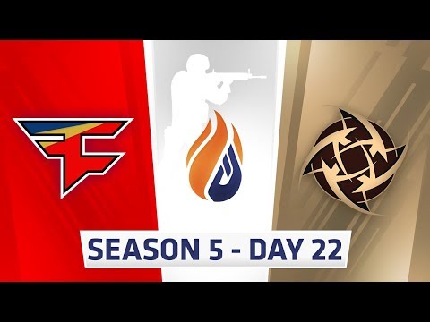 ECS Season 5 Day 22 Faze vs NIP - Overpass
