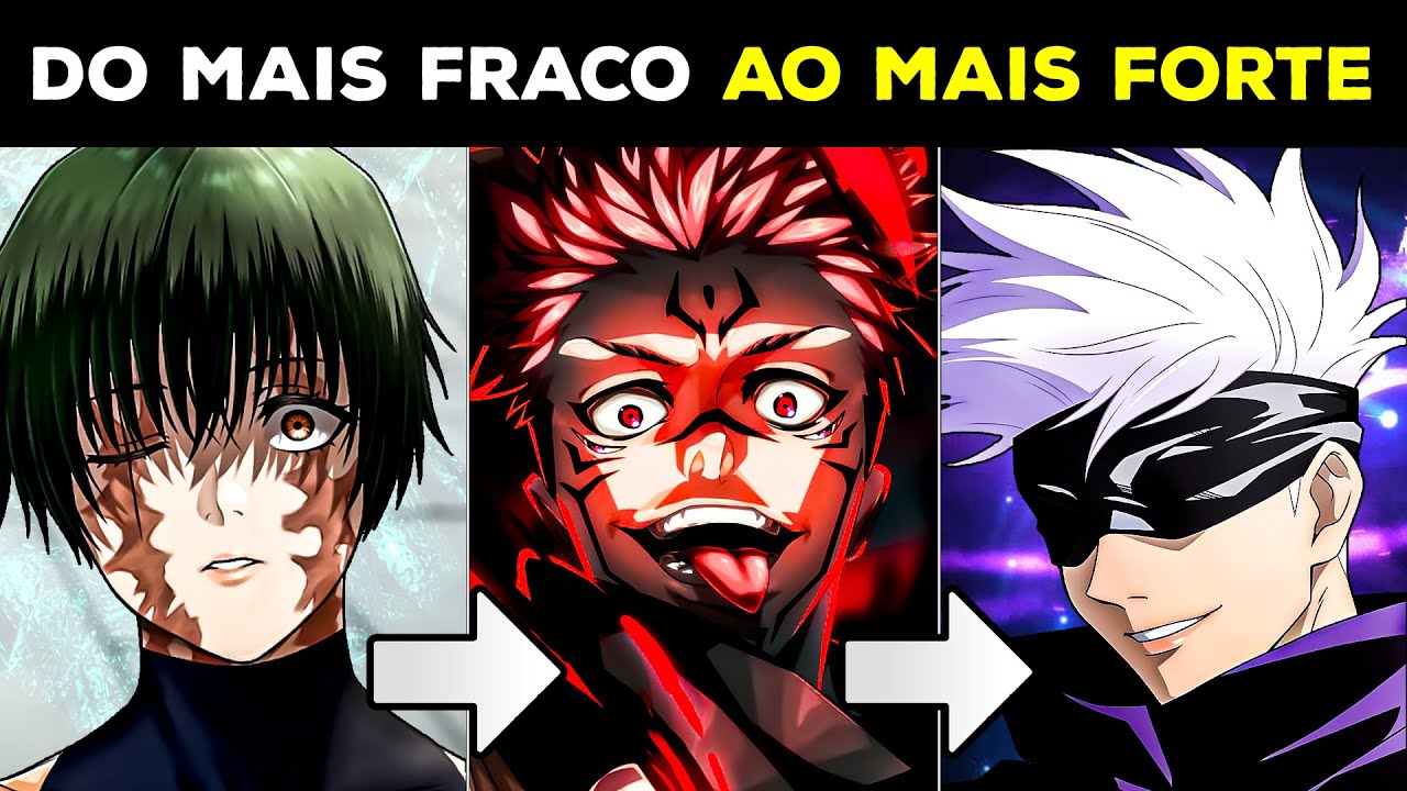 Todos os 29 FEITICEIROS E MALDIÇÕES de GRAU ESPECIAL do MAIS FRACO para o MAIS FORTE |JUJUTSU KAISEN
