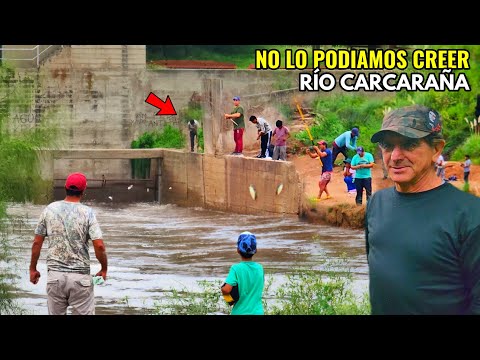 INCREIBLE PESCA en el RIO CARCARAÑA, LUGAR LLENO DE PESCADOS. PESCA en SANTA FE 