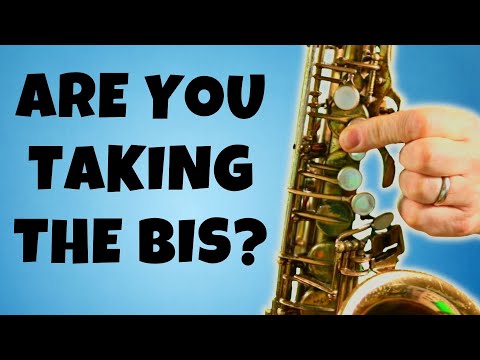 The RIGHT Bb fingering to use on sax!
