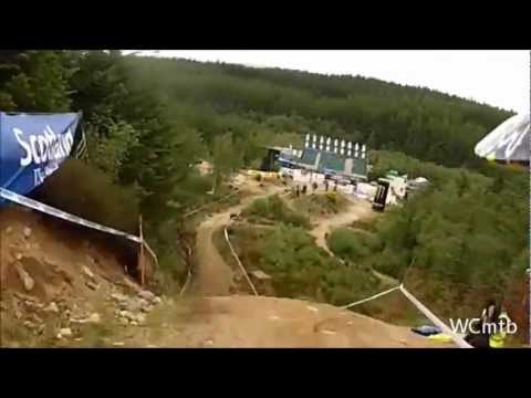 WC#3 DH Fort William 2012 (Scotland) - Caméra embarquée commentée
