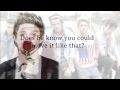 One Direction - Does He Know (Lyrics + Pictures) *HD*