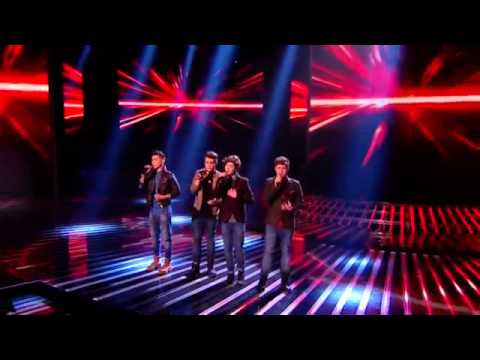 Union J sing Perfect for survival X Factor week 4
