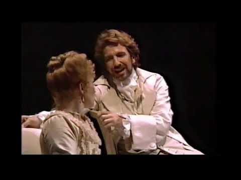 Lindsay Duncan and Alan Rickman in Les Liaisons Dangereuses 1987 Tony Awards