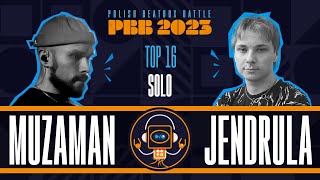  - Muzaman vs Jendrula 🎤 Polish Beatbox Battle 2023 🎤 Solo 1/8