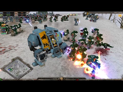 Codex Mod 2020: Space Wolves and Dark Angels vs Khorne Daemonkin and Chaos Space Marines - Soulstorm