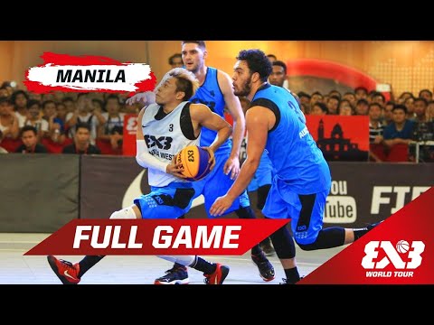 Manila West (PHI) vs Auckland (NZL) - Full Game - Manila - 2015 FIBA 3x3 World Tour | 3x3 Basketball