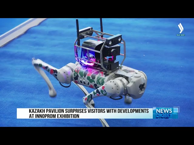 Kazakh Pavilion surprises visitors with developments at Innoprom exhibition