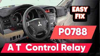 P0788 AT Control relay, Mitsubishi Pajero.