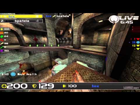 tox vs bpatela - DreamHack Winter 2013 Group A Round 5 (Quake Live VOD)
