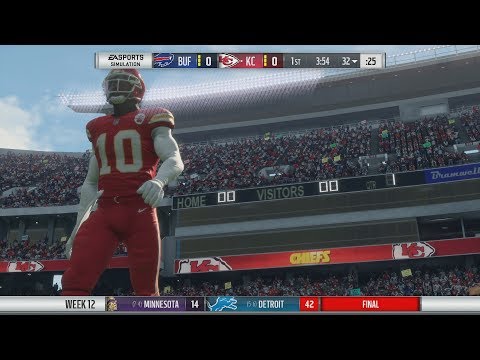 Madden NFL 18 QB Chiefs Franchise Mode Episode 13