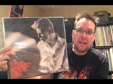 First Look :  David Bowie - Live Nassau Coliseum '76 Vinyl Reissue