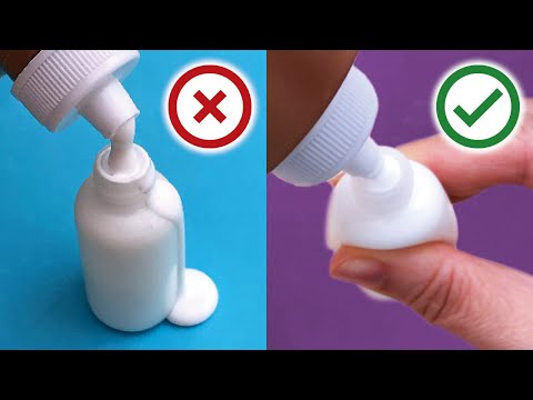 Quilling Glue - How to Refill Bottles Without Spilling Quickly and Easily