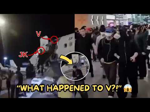 ARMY SHOCKED! Jungkook Carries Kim Taehyung After Landing in America&mdash;What Really Happened?