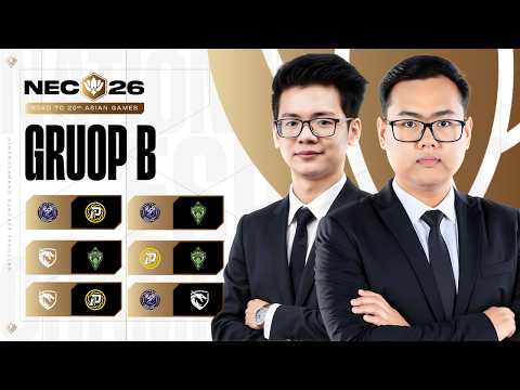 [OFFICIAL RESTREAM] NEC26 GP Stage Day2 LIVE🔴