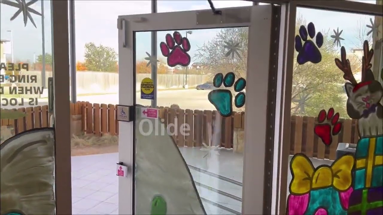 Olide Smart Automatic Swing Door Work with M510 Handicap Push Button in Kindergarten