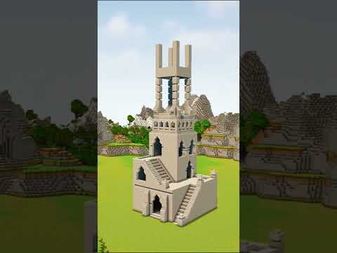 EPIC Ruined Minecraft Tower Build!