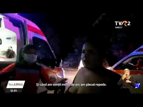 Incendiu la un hostel din Râmnicu Vâlcea