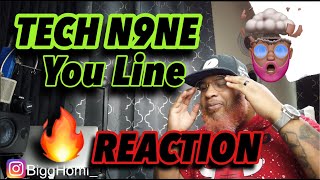 Tech N9ne   &quot;You Line!&quot; Ft  Krizz Kaliko | OFFICIAL MUSIC VIDEO REACTION