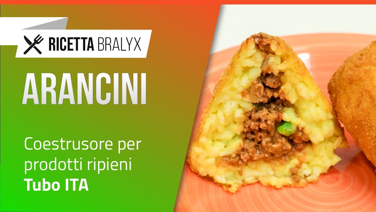 Video of TUBO ITA Forming and Encrusting Machine for Arancini