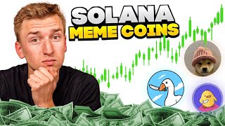 How To Make 100X Gains with Solana Meme Coins!
