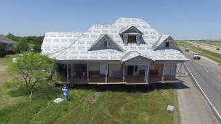 Farmstead in Midlothian Ground Blessing - Aerial Footage (May 6th, 2016)