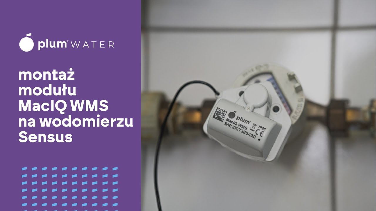 installing the MacIQ WM Module on a SENSUS water meter