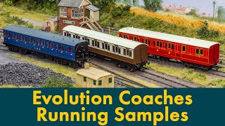 'Evolution' Coaches - Running Samples
