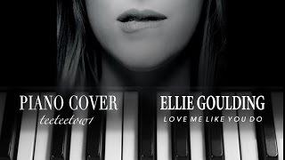 Ellie Goulding - Love Me Like You Do - Piano Cover+SHEET (Fifty Shades of Grey Soundtrack)