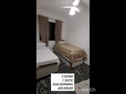 Apartamento com 2 Quartos e 2 banheiros à venda, 67m² - Vila Guilhermina - Praia Grande- SP por R$420.000